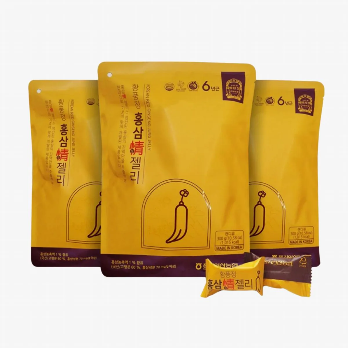 Kẹo Dẻo Hồng Sâm-2