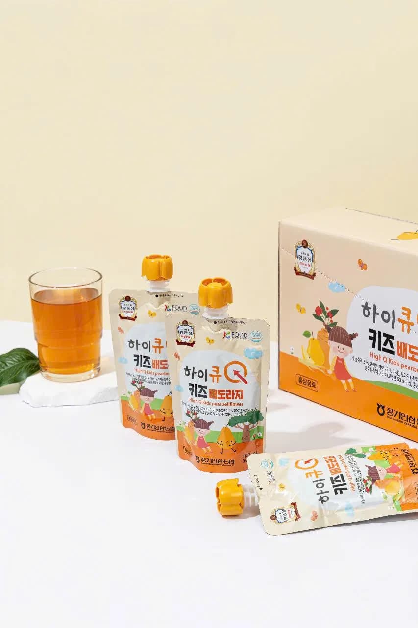 Nước Hồng Sâm Baby High Q Kids Vị Lê Và Rễ Hoa Chuông-4