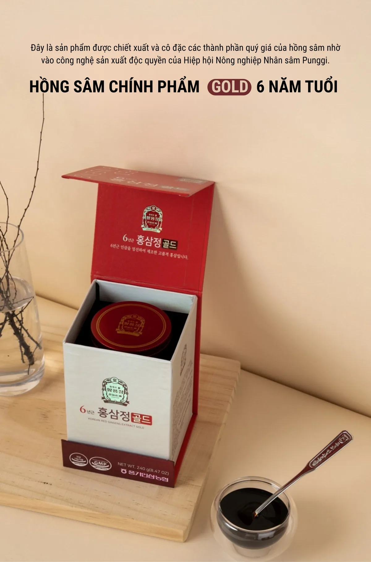Cao Hồng Sâm Gold - chi tiết 1